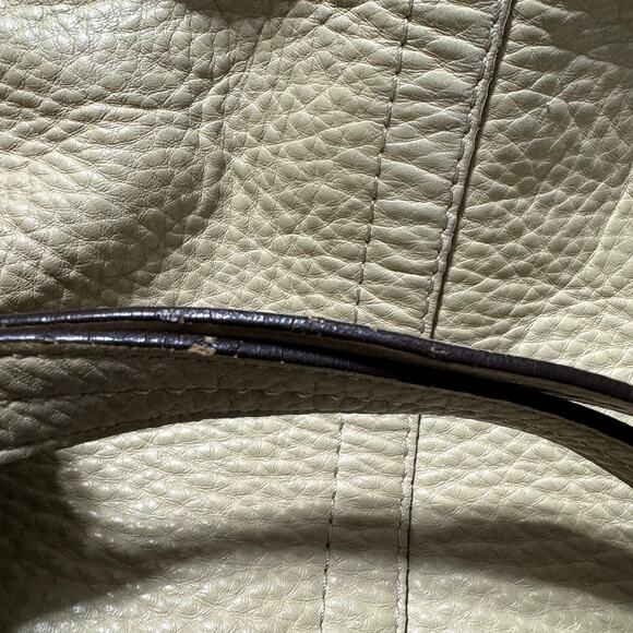 Coach F13089 Hamilton Tan Pebbled Leather Double Strap Shoulder Tote Bag - Picture 12 of 12